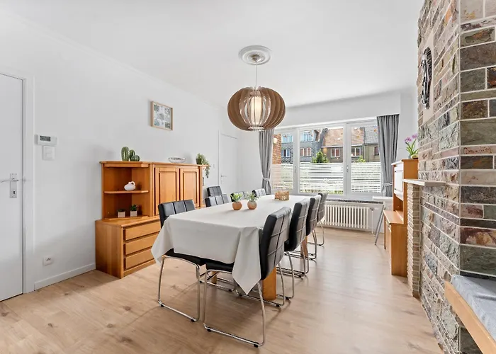 Ruime Woning Aan Zee Met Zonnige Tuin En Terras - 9p Сasa de vacaciones